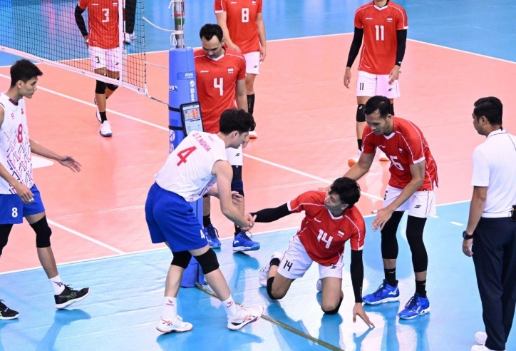 Trực tiếp bóng chuyền nam Việt Nam vs Indonesia, 14h00 hôm nay 12/7