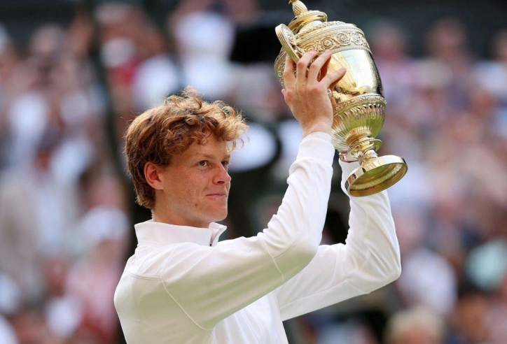 Đăng quang Wimbledon, Sinner bỏ xa Alcaraz trên BXH thế giới