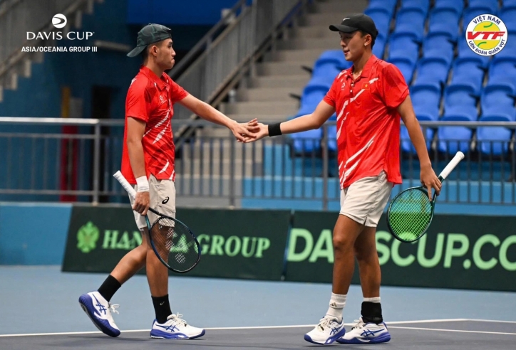 Toàn thua vòng bảng, tennis Việt Nam vẫn còn 'một mạng' ở Davis Cup 2025