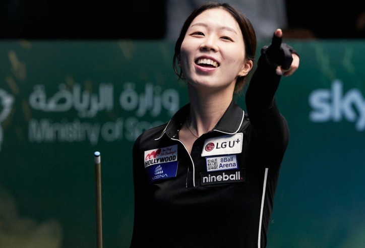 Ngọc nữ billiards Hàn Quốc thắng trận đầu ở World Pool Championship 2025