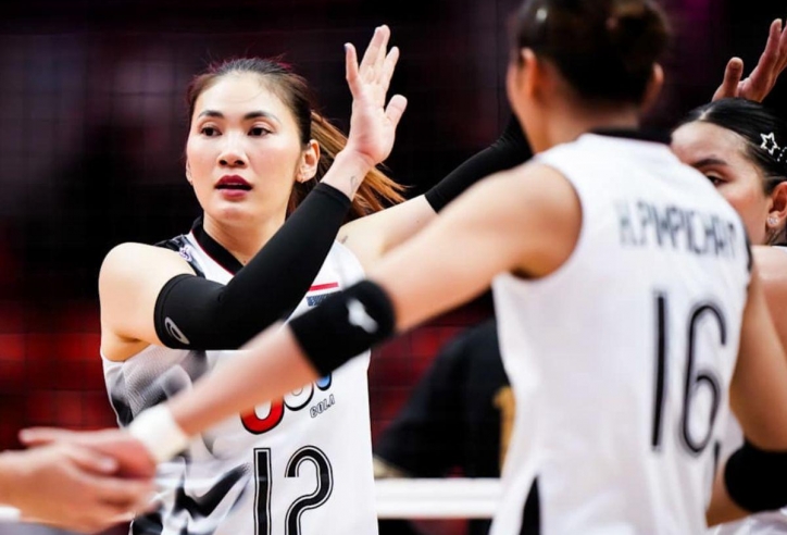 Bóng chuyền nữ Thái Lan thua trận đầu tiên ở giải VĐTG 2025