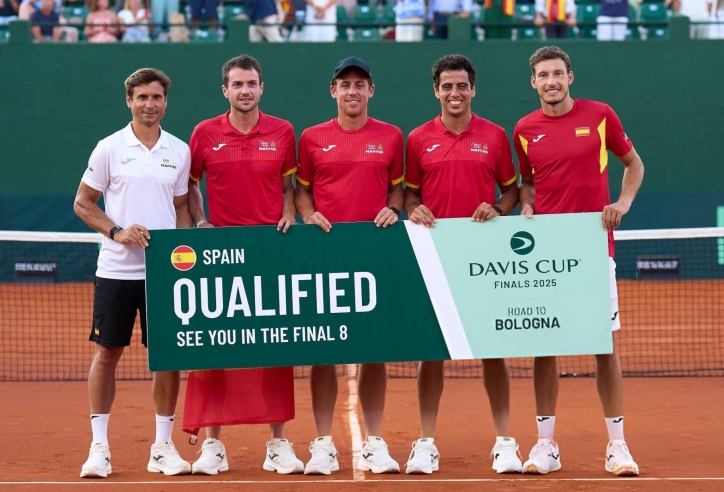 Xác định 8 đội tuyển dự Vòng chung kết Davis Cup 2025