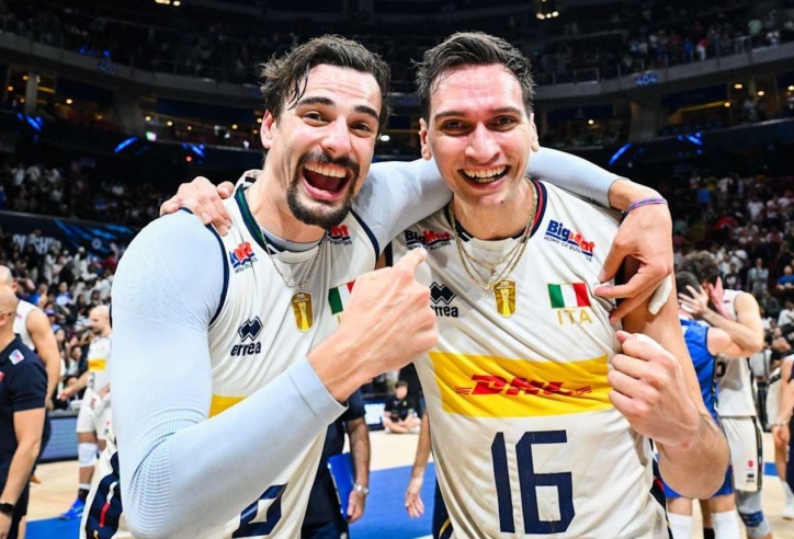 Bóng chuyền nam Ý lần thứ 2 liên tiếp lọt chung kết giải VĐTG