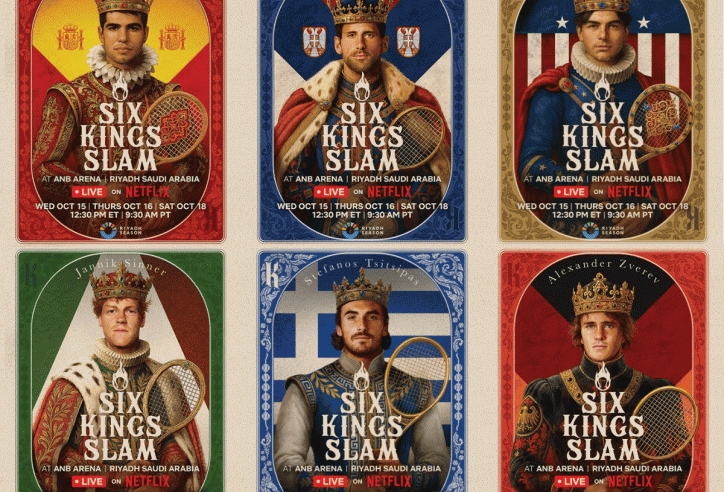 Lịch thi đấu tennis Six Kings Slam 2025 mới nhất