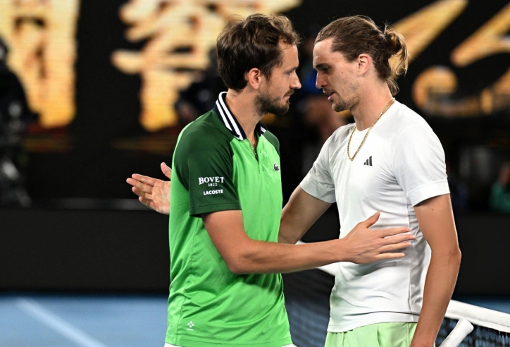 Lịch thi đấu tennis 31/10: Đại chiến Zverev-Medvedev ở Paris Masters