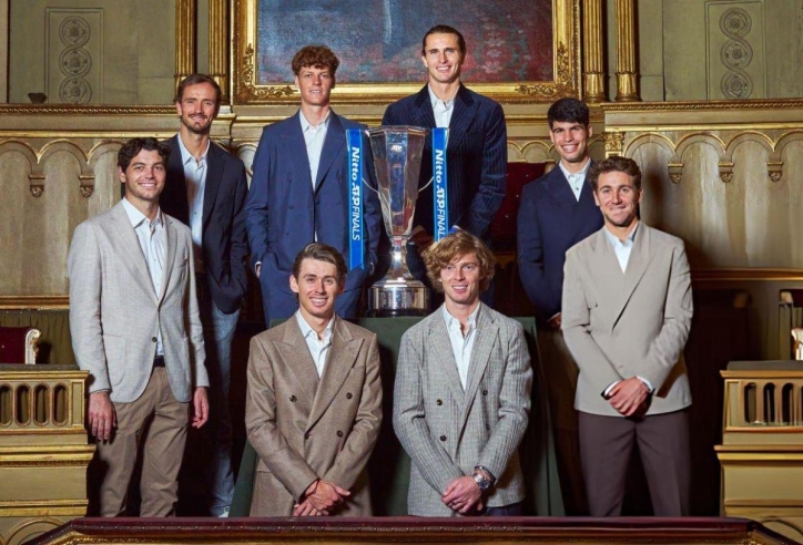 Lộ diện 7/8 tay vợt góp mặt ở ATP Finals 2025