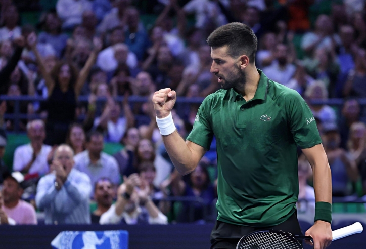 Lịch thi đấu tennis 6/11: Djokovic sáng cửa vào bán kết