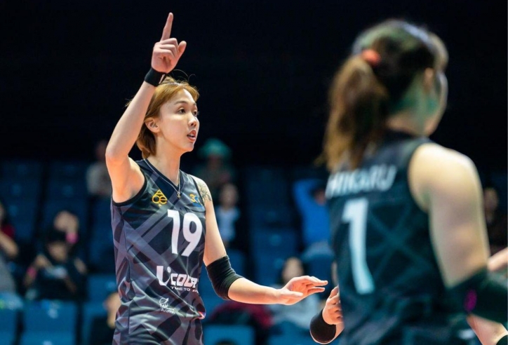 Lý Thị Luyến thắng trận thứ hai cùng đội bóng chuyền Mông Cổ