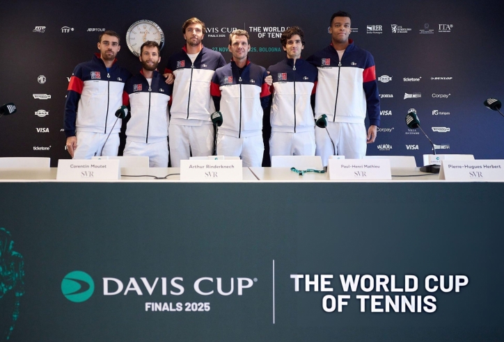 Lịch thi đấu tennis 18/11: VCK Davis Cup 2025 khởi tranh