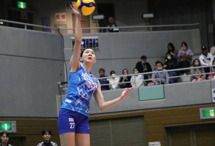 Phụ công Bích Thủy tỏa sáng trong trận đấu thứ 2 tại Nhật Bản