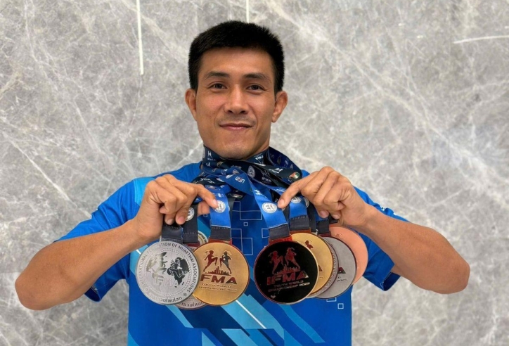 Nguyễn Trần Duy Nhất lần đầu chạm vàng SEA Games, khẳng định vị thế 'Độc cô cầu bại'