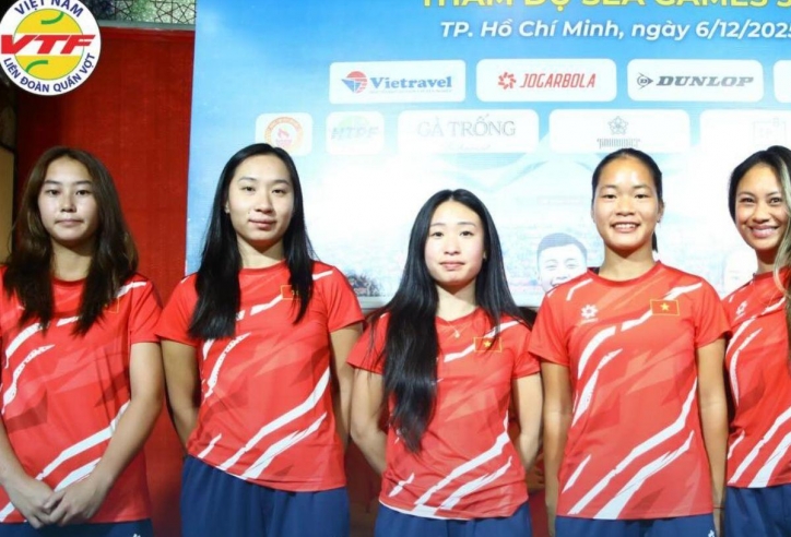Quần vợt Việt Nam gặp đối thủ đẳng cấp thế giới trận ra quân SEA Games 33