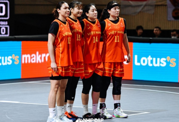 Trực tiếp bóng rổ 3x3 nữ Việt Nam vs Malaysia, 17h20 hôm nay 11/12