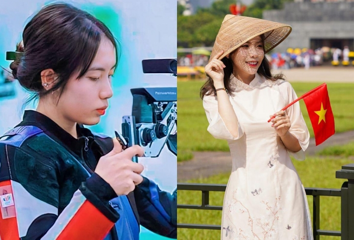 Vẻ đẹp trong veo của nữ xạ thủ giành HCV cho Việt Nam ở SEA Games 33