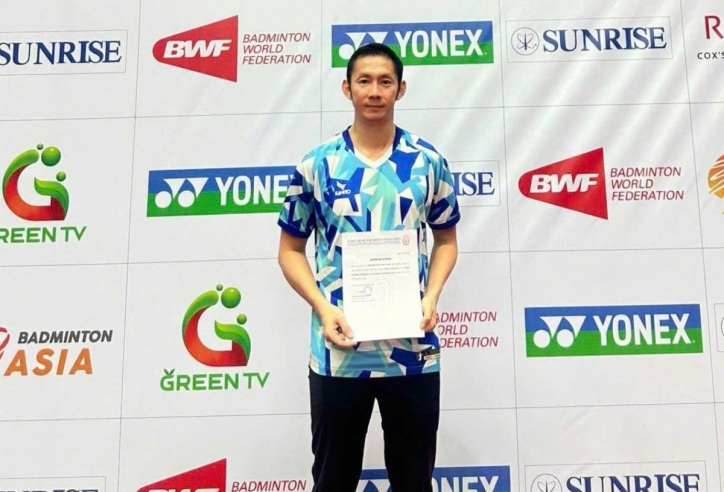 Nguyễn Tiến Minh giành HCĐ giải cầu lông thế giới ở tuổi 42