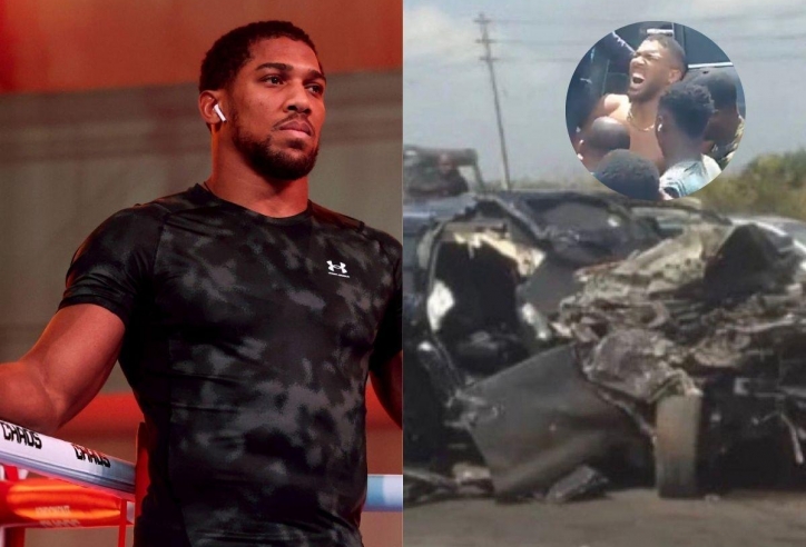 Anthony Joshua dính chấn thương nặng hơn dự tính sau tai nạn kinh hoàng
