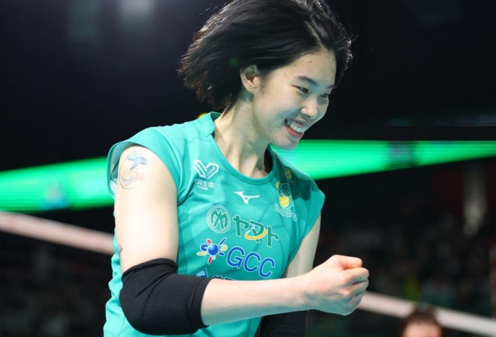 Chủ công Thanh Thúy đạt hiệu suất ghi điểm ấn tượng tại giải VĐQG Nhật Bản