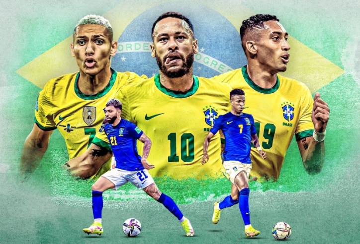 Neymar cùng Brazil đứng trước cơ hội lớn vô địch World Cup 2022