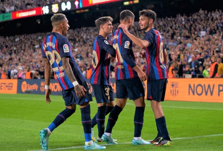 Thần đồng tỏa sáng, Barca 'thoát hiểm' ngay tại Spotify Camp Nou