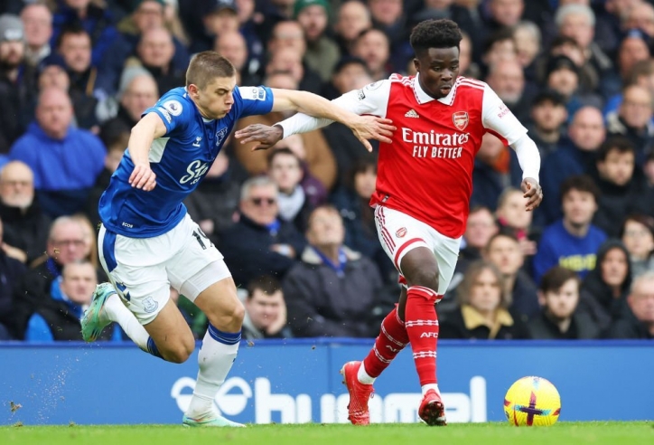 Trực tiếp Arsenal 0-0 Everton: Pháo thủ gặp khó
