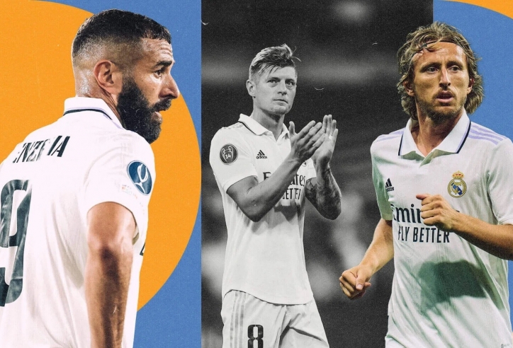 Kết thúc một kỷ nguyên: Real Madrid sẽ chia tay Benzema, Modric và Kroos?