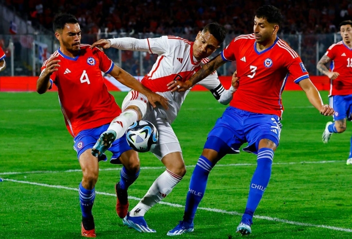 Chile thắng dễ Peru trên sân nhà tại vòng loại World Cup 2026