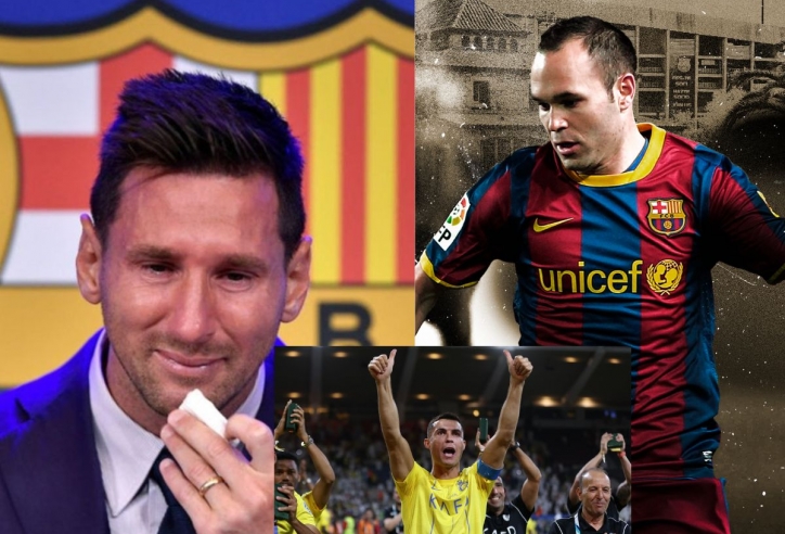 Bỏ qua Messi, 'thánh Iniesta' chỉ thẳng cầu thủ xuất sắc nhất lịch sử
