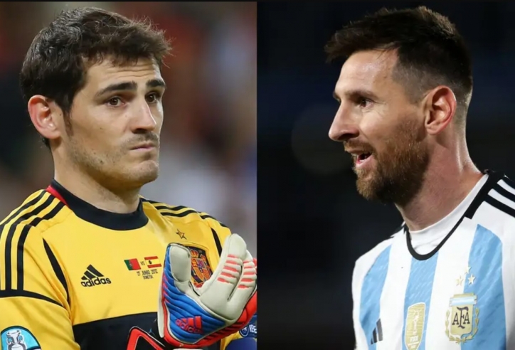 Messi bị Iker Casillas chế nhạo sau khi giành FIFA The Best 2023