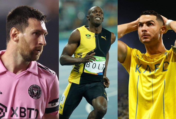 Ronaldo hay Messi? Usain Bolt nêu thẳng GOAT thực sự của bóng đá