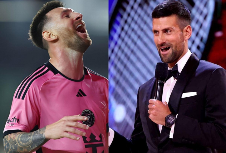 'Cướp bất thành' - Fan chế nhạo Messi sau khi Djokovic đoạt giải