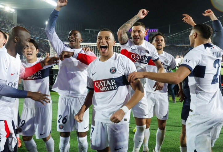 CHÍNH THỨC: PSG vô địch Ligue 1 mùa giải 2023/4, nhắm đến cú ăn 4