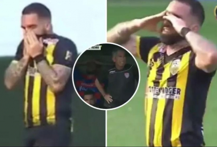 Cầu thủ Venezuela bật khóc khi ghi bàn phút cuối, khiến CLB của cha mất suất play-off