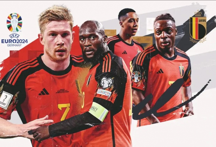 Đội hình Bỉ mạnh nhất dự Euro 2024: Niềm hy vọng De Bruyne