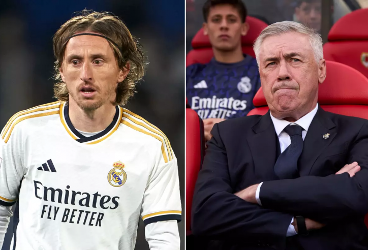 Quyết định của Ancelotti về Luka Modric