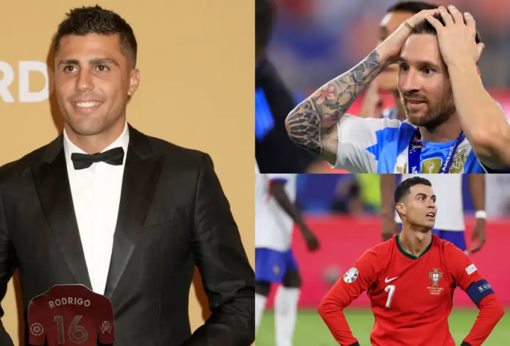 Gạch tên Ronaldo và Messi, Rodri chỉ thẳng cầu thủ hay nhất lịch sử