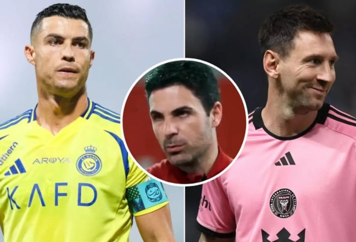 Ronaldo hay Messi? HLV Mikel Arteta chỉ thẳng cầu thủ vĩ đại nhất