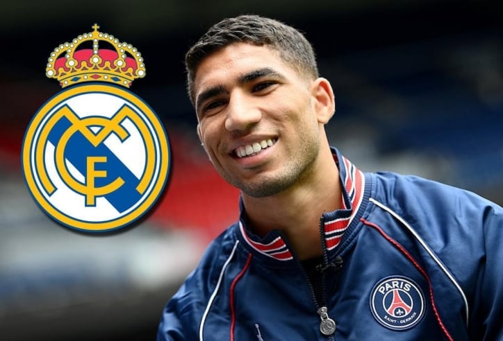 Ngã ngũ thương vụ Hakimi tái hợp Real Madrid và Mbappe