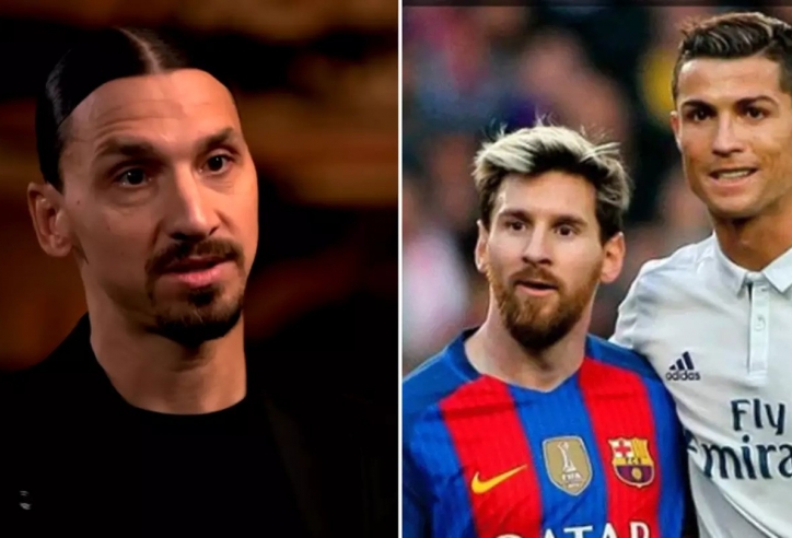 Ai là GOAT? Ibrahimovic đưa ra lựa chọn giữa Ronaldo và Messi