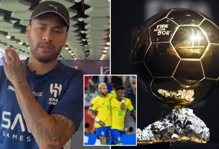 Neymar gọi tên chủ nhân Quả bóng vàng 2024