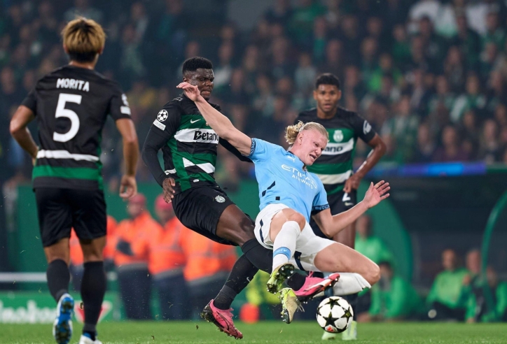 Hàng thủ báo hại, Man City thua bạc nhược trước Sporting