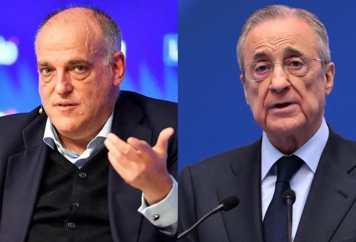 Chủ tịch La Liga cáo buộc Florentino Perez nói dối