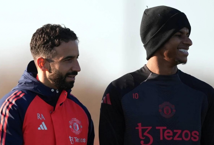 HLV Amorim 'nắn gân' Rashford tại MU