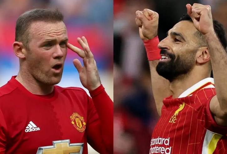 Salah phá kỷ lục Ngoại hạng Anh của Rooney