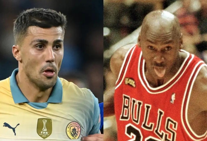 HLV Pep Guardiola so sánh Rodri với Michael Jordan