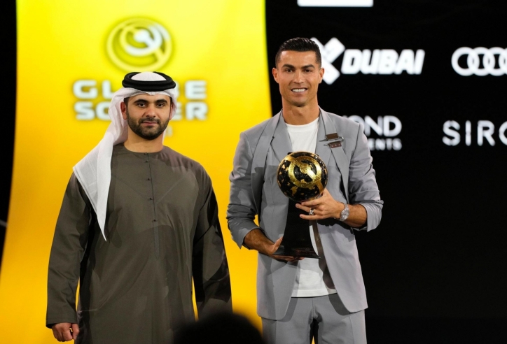 Ronaldo chính thức giành giải tại Quả bóng Vàng Dubai 2024