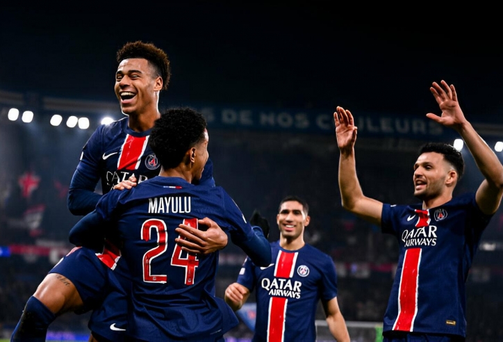 Đại thắng 10-0, PSG hiên ngang đi tiếp tại Cúp C1