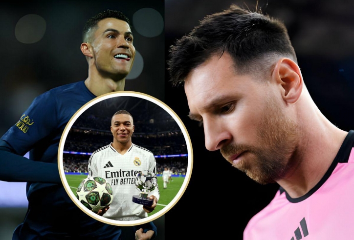 Mbappe chính thức vượt mặt Ronaldo và Messi