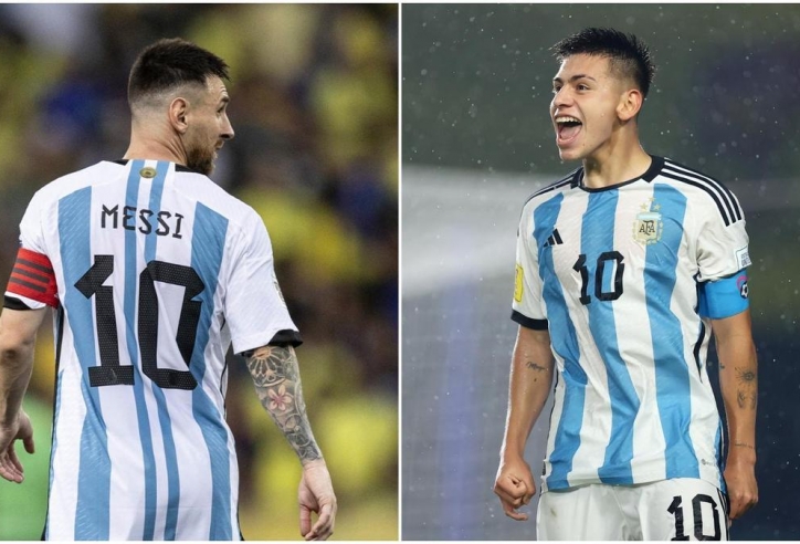 Tân binh thần đồng Man City ra mắt ĐT Argentina, tiếp bước Lionel Messi