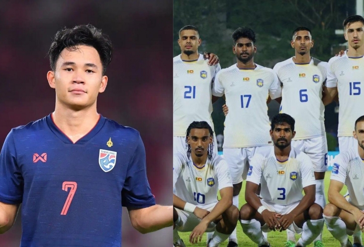 Trực tiếp Thái Lan 0-0 Sri Lanka: Chanathip cùng Supachok đá chính