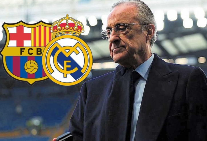 Real Madrid mất cúp, chủ tịch Perez hành động bất ngờ với Barca